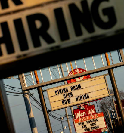 Huge shortages in the jobs market may be easing — but there's another problem ahead