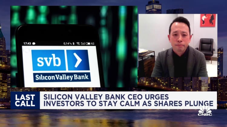 There is the makings of a run on SVB, says Hugh Son