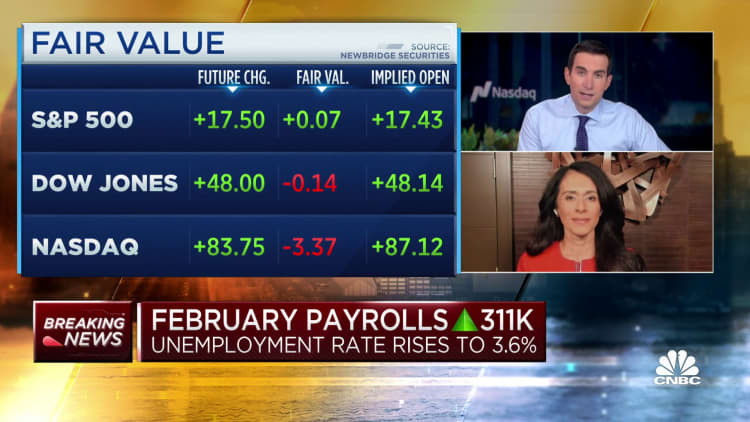Payrolls rose 311,000, more than expected