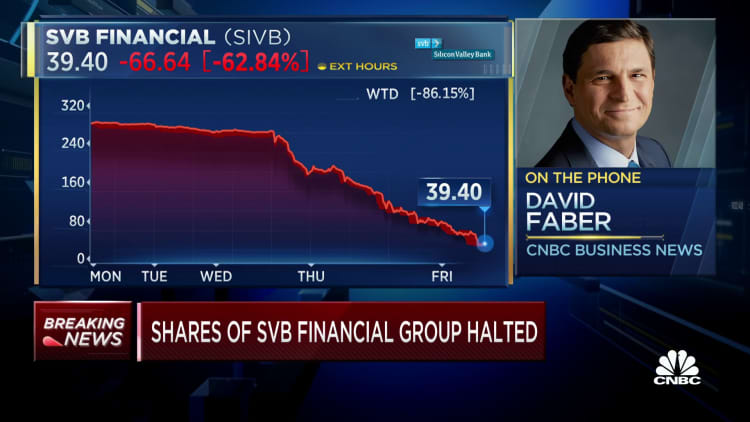 Silicon Valley Bank's fundraising attempt failed, sources tell CNBC