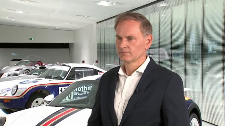 Porsche's CEO discusses the company's record 2022 earnings