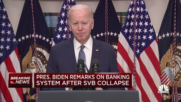President Biden on SVB fallout: American taxpayers won't bear any losses