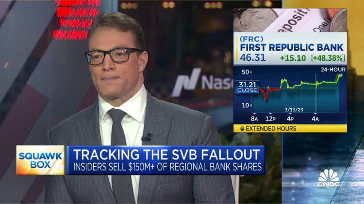 SVB insiders sold more than $84 million in stock over the past two years