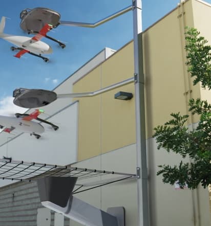 Zipline unveils P2 delivery drones that dock and recharge autonomously