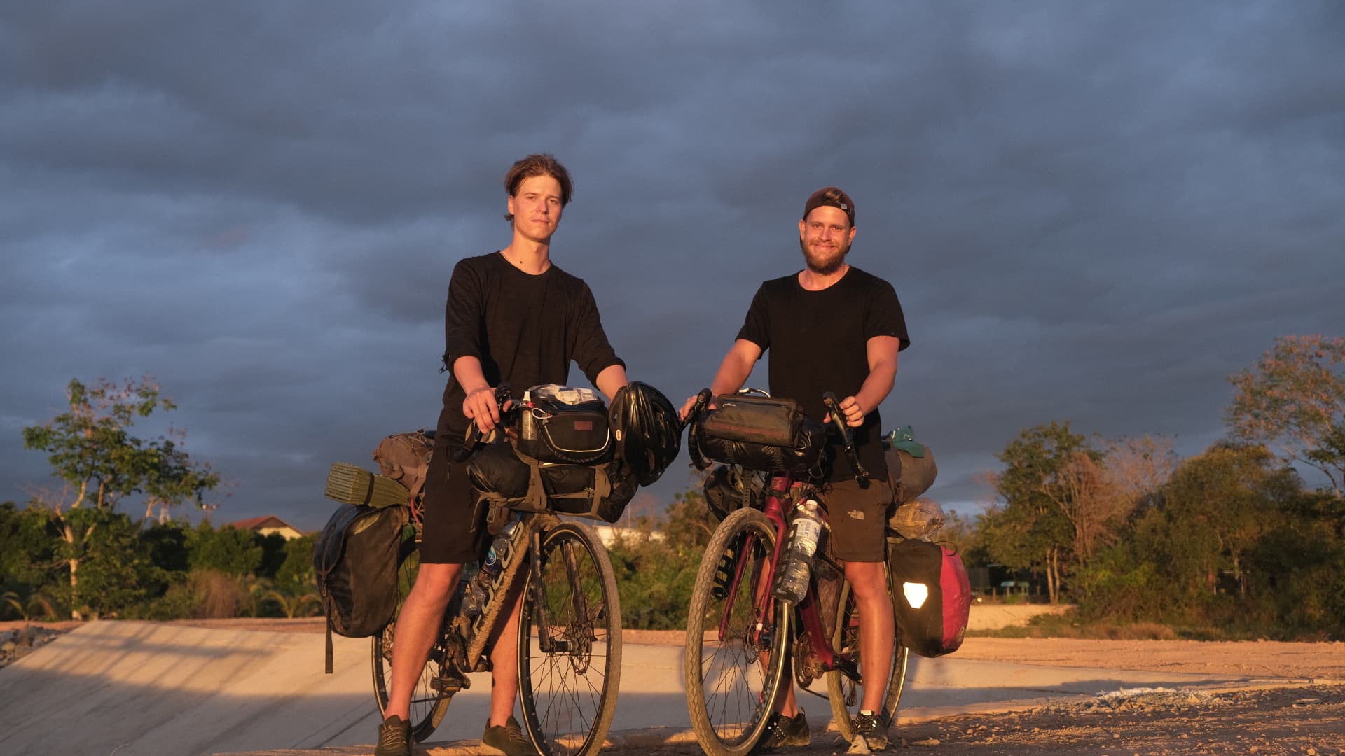 To flee the rat race, this pair cycled 15,000 km alongside the route from Finland to Singapore