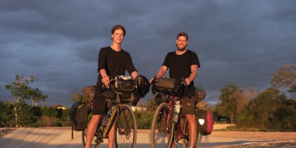 To escape the rat race, this pair cycled 15,000 km along the route from Finland to Singapore