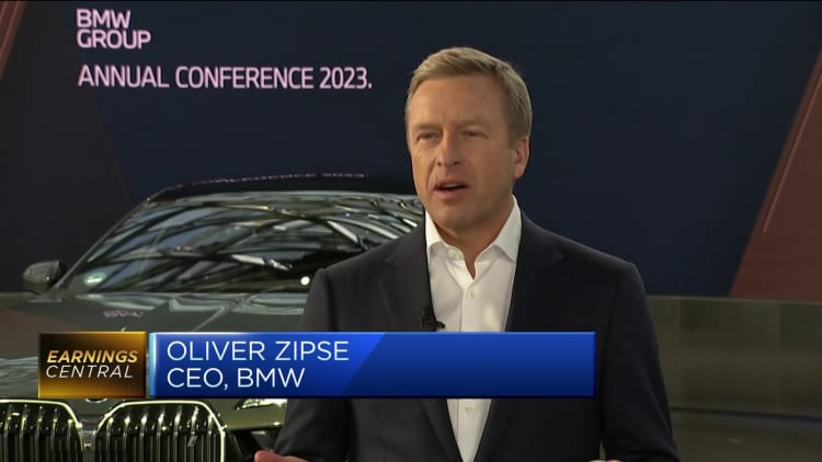 BMW CEO says BMW is optimistic about year ahead thanks to new product portfolio