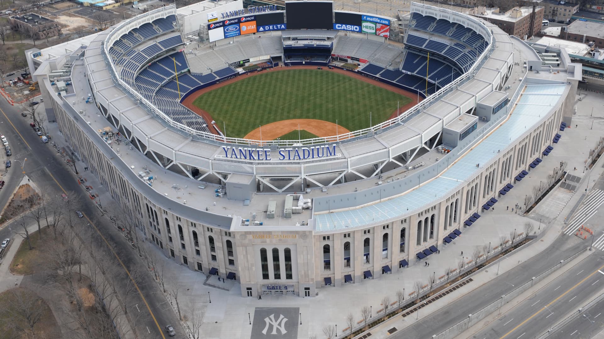 Yankee Stadium cost $2.3 billion to build.