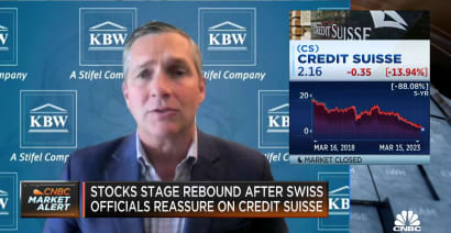 Depositors have to be assured deposits are safe for banking to regain confidence, says KBW CEO Tom Michaud