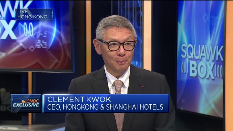 We've laid off very few people in Asia, luxury hospitality group says