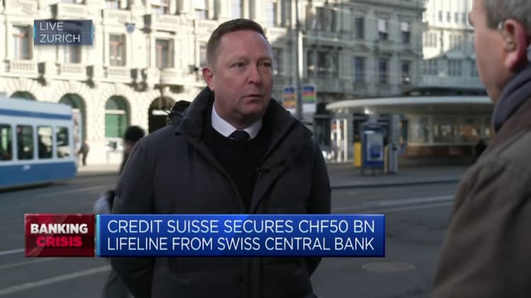 Credit Suisse could person  a 'great turnaround' if the concern    is handled well, plus  manager   says