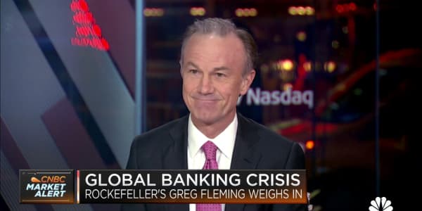 Congress should insure deposits across the board, says Rockefeller Capital's Greg Fleming