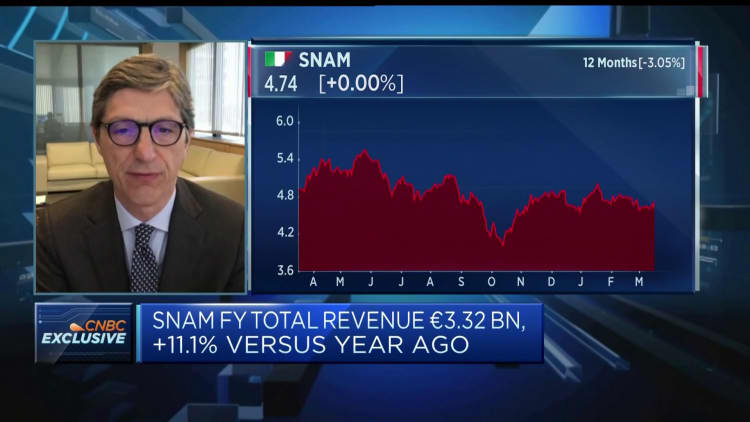Snam CEO: Italy's gas storage will pave the way for European energy security next winter