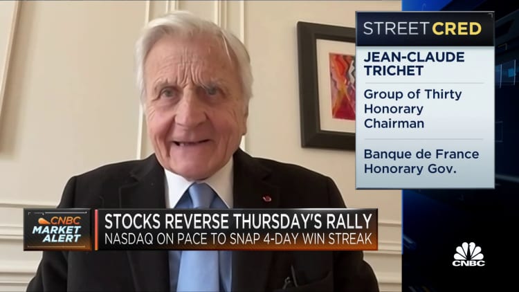 Former ECB President Jean-Claude Trichet weighs in on Credit Suisse and ECB next steps