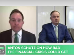 CNBC Special Pro Talks: Ο τραπεζικός επενδυτής και ειδικός Anton Schutz για την αντιμετώπιση της τραπεζικής κρίσης