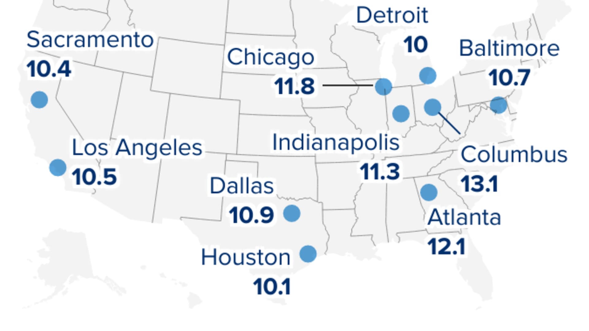 Here are the most polluted cities in the U.S. and world