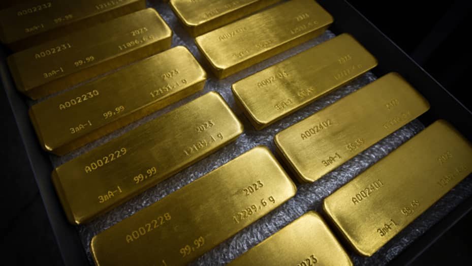 ทองคำขึ้นหลังดอลลาร์และบอนด์ยีลร่วงรับรายงานสวัสดิการว่างงาน