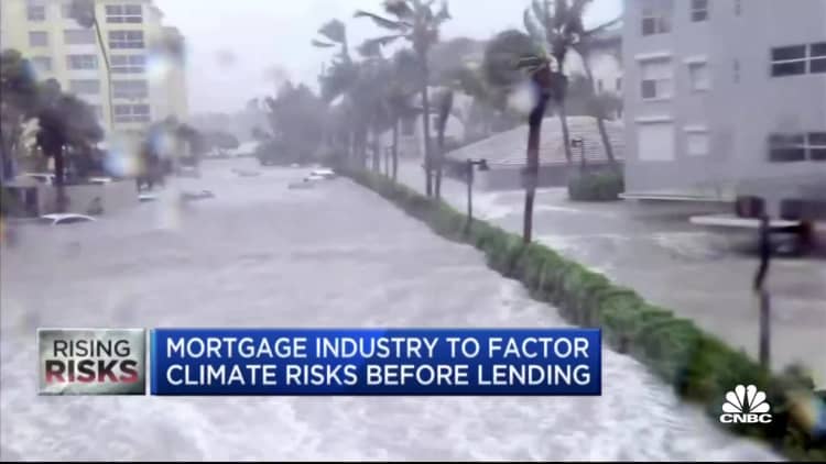 Mortgage industry to factor climate risks before lending