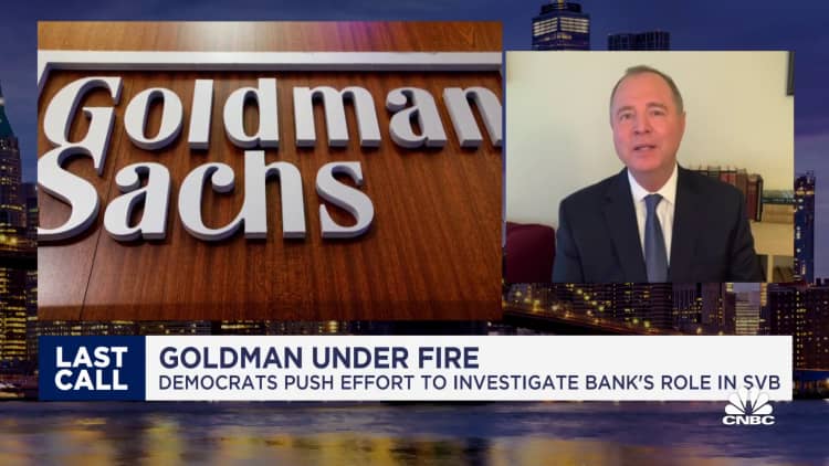 Dems push to investigate Goldman's role in Silicon Valley Bank