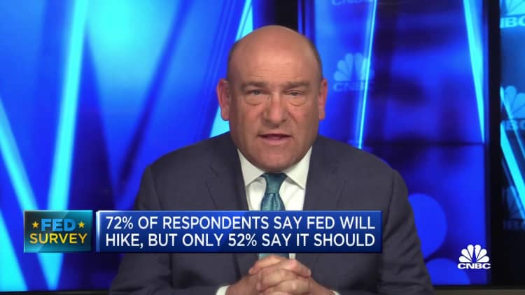 CNBC Fed Survey: 57 percent of respondents say banking crisis impact will be disinflationary