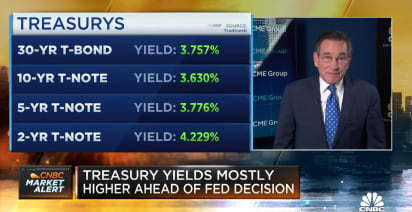 Treasury yields hold higher ahead of Fed's interest rate decision