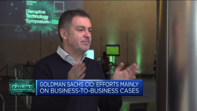 Digital asset platforms have become much more efficient, Goldman Sachs CIO says
