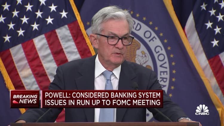 Fed Chair Powell: Possible credit tightening means monetary policy has less to do