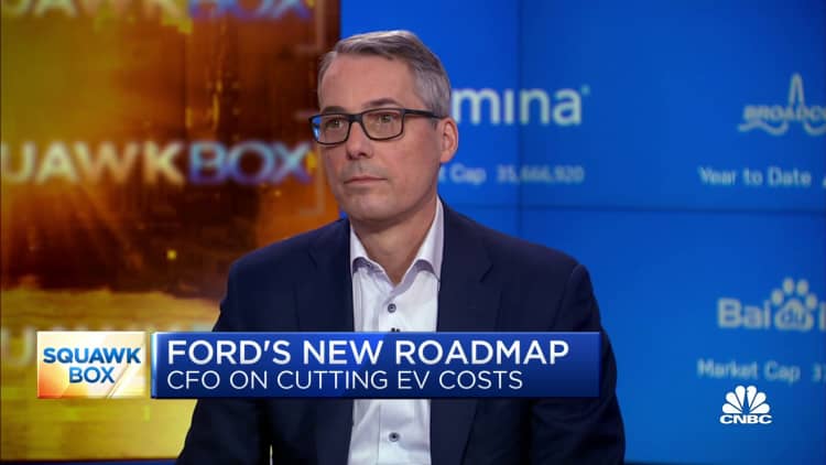 Ford CFO on its EV business losing $2 billion in 2022