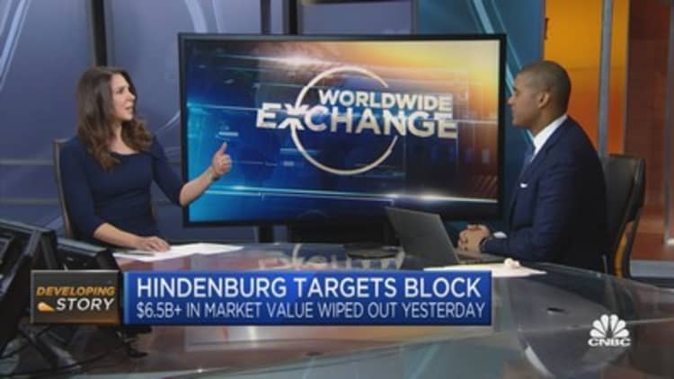 Hindenburg targets Block, erasing more than $6.5 billion in market cap