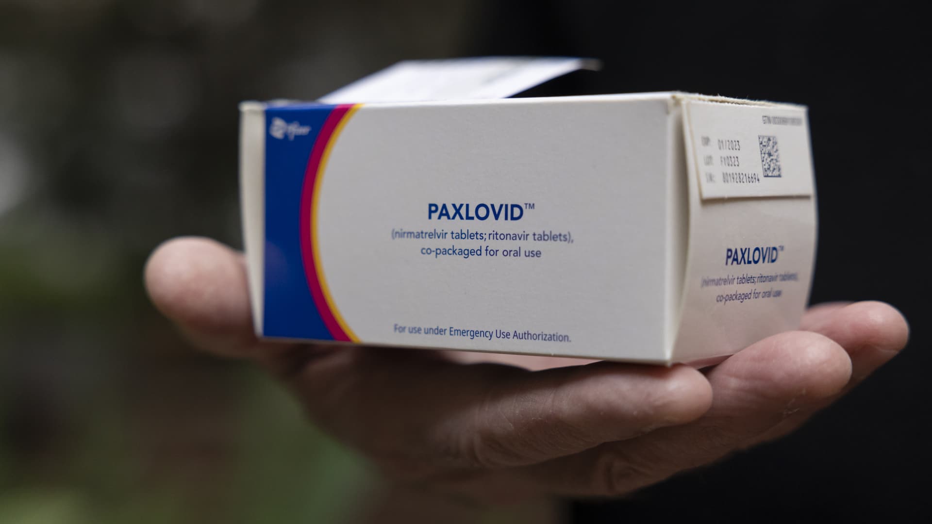 Pfizer’s Covid drug Paxlovid may reduce the risk of developing long Covid, study says