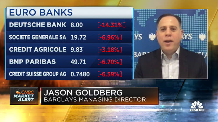 Focus on U.S. banks remains on deposit flows at regional banks, says Barclays' Jason Goldberg