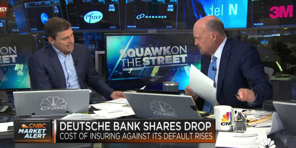 Jim Cramer and David Faber discuss Deutsche Bank drama