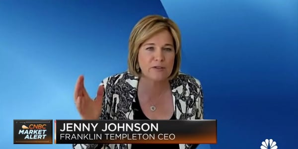 You are seeing people move from banks into money market funds says Franklin Templeton CEO