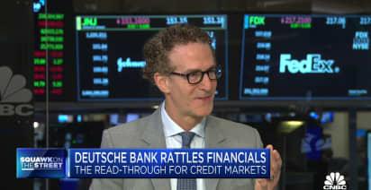 Deutsche Bank is too big to fail — we think management has a good handle on it, says Marathon's Bruce Richards