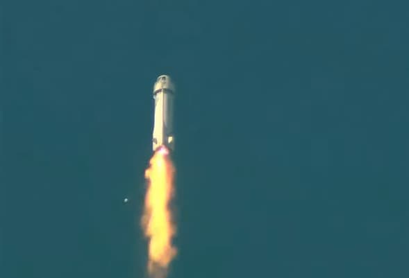 Blue Origin NS-23 failure caused by overheating of rocket engine nozzle