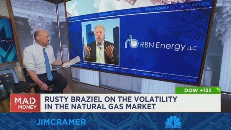 This is a weird year for natural gas, says RBN Energy's Rusty Braziel