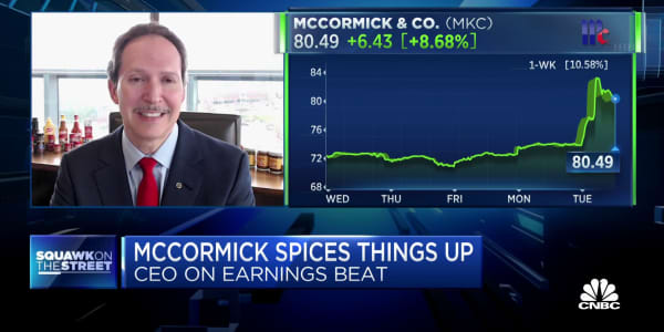 McCormick CEO on fiscal Q1 earnings