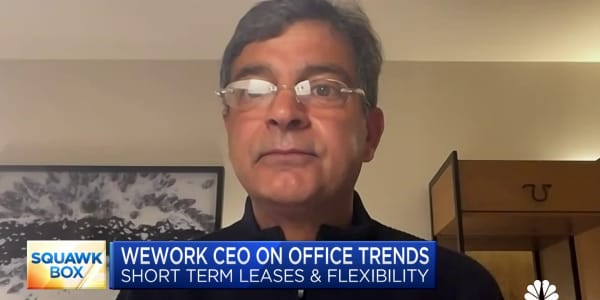 WeWork CEO Sandeep Mathrani: Today's occupiers are looking for turnkey solutions