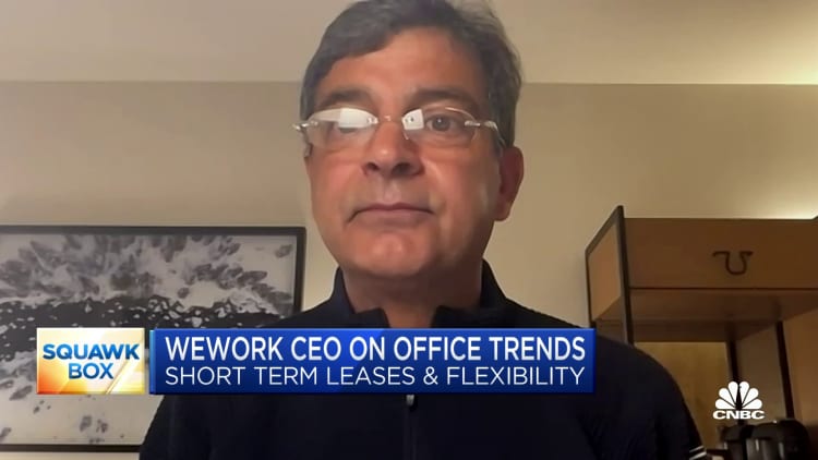 WeWork CEO Sandeep Mathrani: Today's occupiers are looking for turnkey solutions