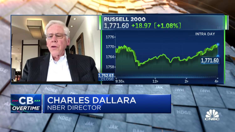 NBER's Charles Dallara on the odds of a recession