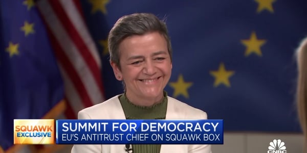 EU's antitrust chief on Europe's competition crackdown