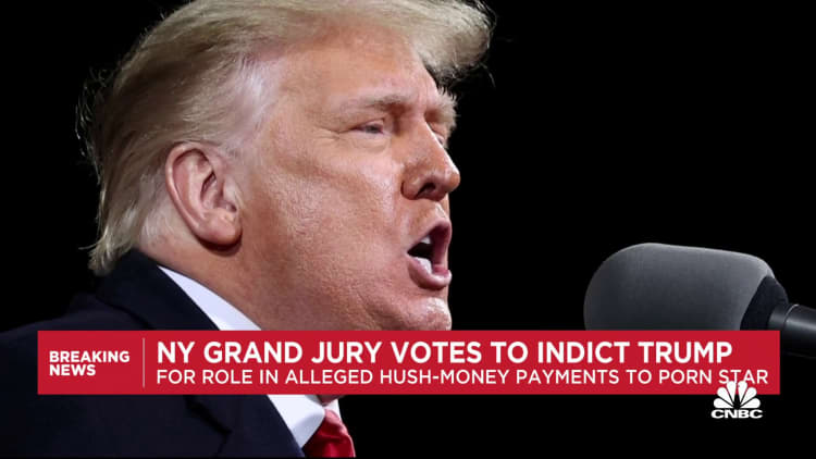 Donald Trump becomes first former president to face criminal charges after New York indictment