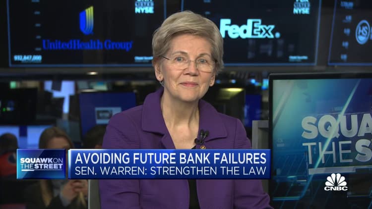 Sen. Elizabeth Warren: We need to raise FDIC insurance limits