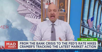 From the bank crisis to the Fed's rate hikes Cramer's tracking the latest market action