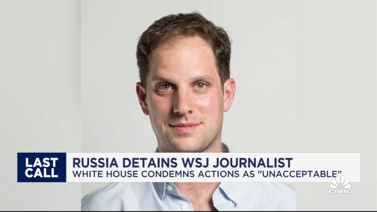 Russia detains WSJ journalist: White House condemns actions as 'unacceptable'