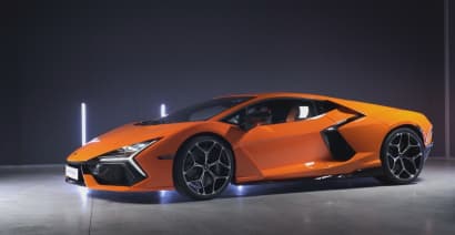 Lamborghini unveils plug-in hybrid that does 217 miles per hour