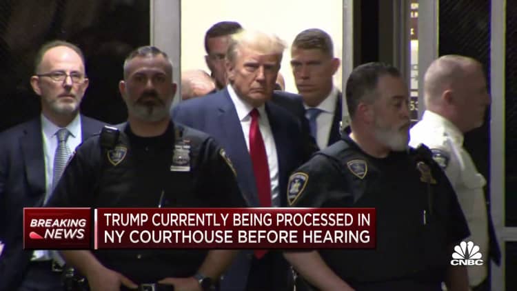 Donald Trump arraignment on New York indictment