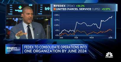 FedEx shares rise following consolidation announcement