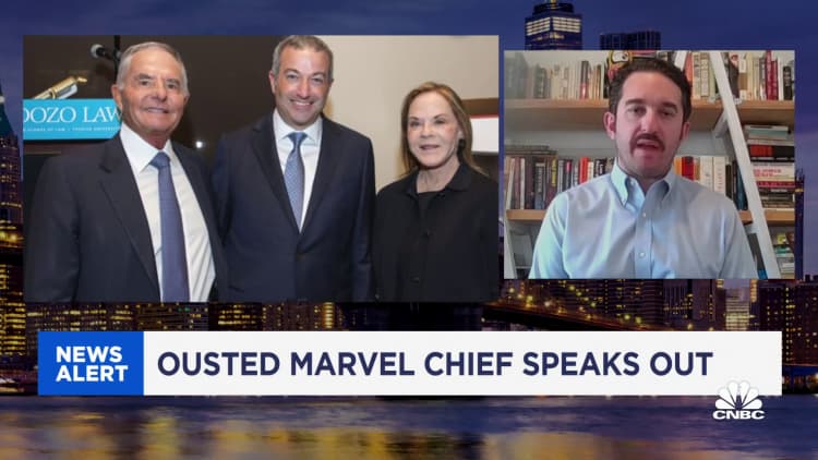 Ousted Marvel chief Isaac Perlmutter speaks out on firing