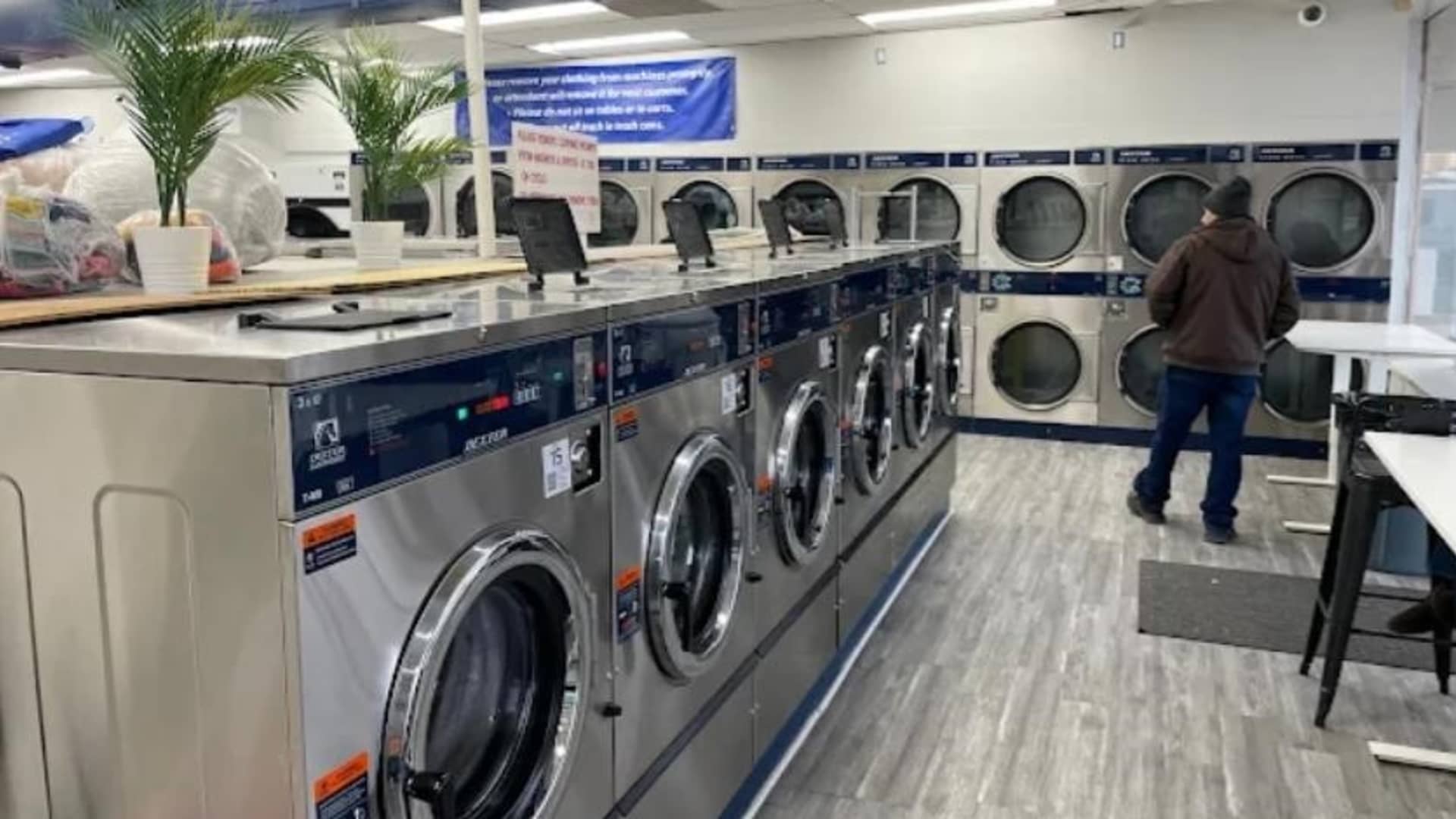 Sanya opened the Laundry Room, which has 40 machines, in September 2022.